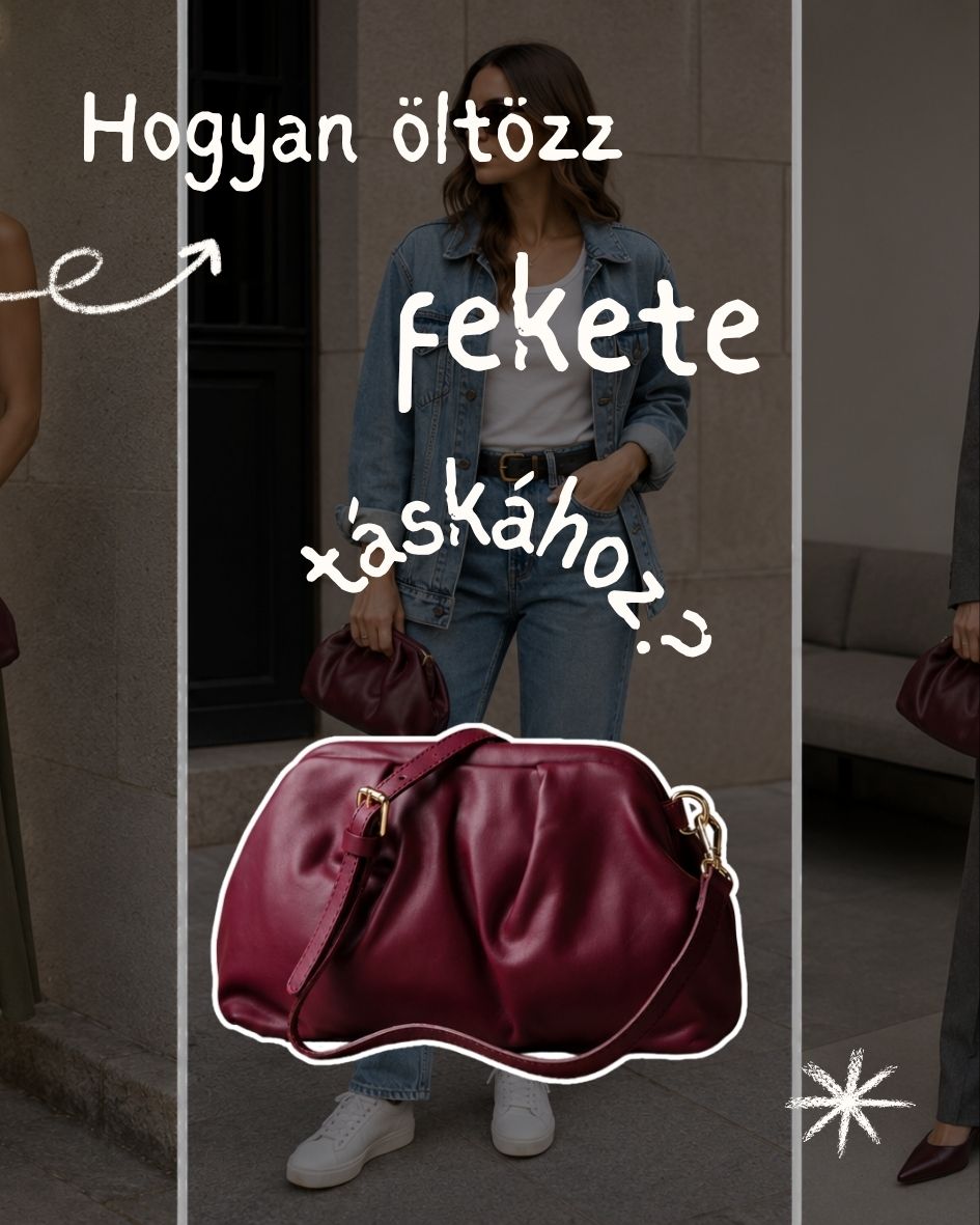 Hogyan öltözz bordó táskához hétköznap?