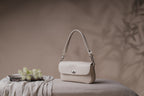 Moonlight mini bőr válltáska -beige